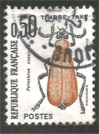 330 France Yv 105 Taxe 50c Insecte Insect Insekt (186a) - 1960-.... Oblitérés