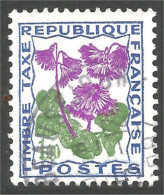 330 France Yv 102 Taxe 1f Soldanelle Des Alpes Fleur Flower Blume (180b) - 1960-.... Usados