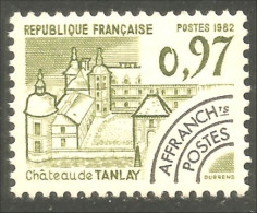 330 France Yv 174 Chateau Tanlay Castle Schloss Kastel Préoblitéré Precancel MNH ** Neuf SC (118a) - 1964-1988