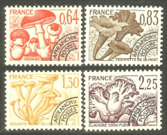 330 France Yv 158-161 Champignons Mushrooms Funghi Pilze Cogumelos Préoblitéré Precancel MNH ** Neuf SC (112b) - 1964-1988