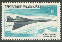 330 France Yv PA 43 Premier Vol Concorde First Flight MNH ** Neuf SC (101a) - 1960-.... Neufs