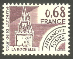 330 France Yv 162 Tour Lanterne Tower La Rochelle Préoblitéré Precancel MNH ** Neuf SC (114) - Monumenten