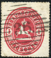 BRAUNSCHWEIG 1865, Nr. 18 DÜNNER STPL 36 SALDER, BPP KURZBEFUND, CV 190,- - Brunswick