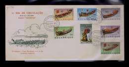 Gc8433 MOZAMBIQUE "galeotas" Real Monarch Ships Bataeux Portugal - Ships