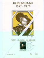Rubens Verzameling - Postzegels, Blokken, Fdc's , Briefkaarten En Maximum Kaarten En Andere Op Bladen Met Uitleg In Nl - Collezioni