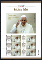 Hungary, 2023, Unused, Visit Of Pope Francis To Hungary  Mi..bl,.  Nr. - Neufs