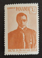 PANAMA YT 322 NEUF*MH "PAPE PIE XII" ANNÉE 1958 - Panamá