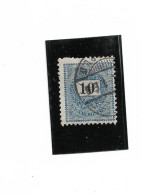 Timbre De Hongrie,  N: 28 (A)  Dentelé 12 ,année 1888 - Gebraucht