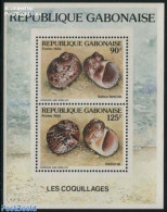 Gabon 1988 Shells S/s, Mint NH, Nature - Shells & Crustaceans - Nuevos