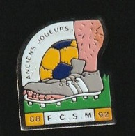 77591-Pin's-Footbalm Club.FCSM.Saulxures-sur-moselotte-thiéfosse - Football