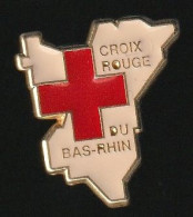 77596-Pin's-Crois Rouge Du Bas-Rhin. - Associazioni