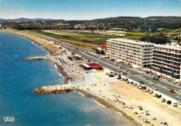 06 - Cagnes Sur Mer - La Plage - A L'arrière Plan, L'hippodrome De La Côte D'Azur - Cagnes-sur-Mer