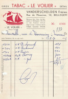 104-Vanderschelden Frères ...Tabac " Le Voilier "....Bellegem...Belgique-Belgie..1956 - Altri & Non Classificati