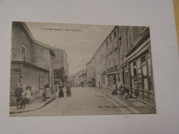 RHONE-66-COURS-RUE DU CENTRE-ANIMEE - Cours-la-Ville