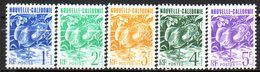 Nouvelle Calédonie - 1990 - Série N°602 à 606 ** - Unused Stamps