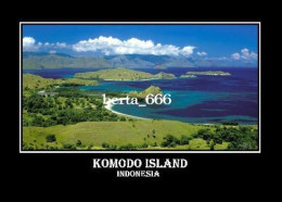 Indonesia Komodo Island UNESCO New Postcard - Indonésie