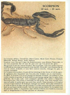 Astrologie - Scorpion - Illustration S Lazourenko - CPM - Carte Neuve - Voir Scans Recto-Verso - Astrology