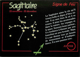 Astrologie - Signe De Feu - Sagittaire - CPM - Carte Neuve - Voir Scans Recto-Verso - Astrologia