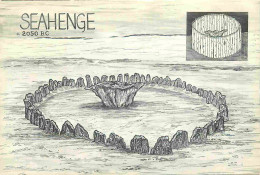 Angleterre - Seahenge - The Bronze Age Timber Circle From The Beach At Holme-next-the-Sea - Art Dessin - Norfolk - Engla - Sonstige & Ohne Zuordnung