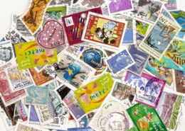 LOT 100 FRANCE OBLITERES TOUS DIFFERENTS - Vrac (max 999 Timbres)