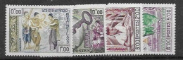 Laos Set 1959 Mnh ** 5 Euros - Laos