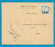 924 Op Brief ADMINISTRATION COMMUNALE De HULSONNIAUX / NAMUR - 1953-1972 Brillen