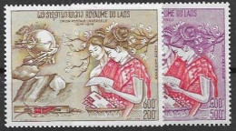 Laos 1974 UPU Airmails Mnh ** 10 Euros - Laos