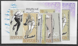 Burundi 1964 Perf And Imperf Sheet Plus Set 38,50 Euros Mnh ** - Unused Stamps