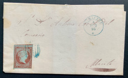España Albacete 1855 - Lettres & Documents