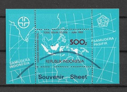 1983 MNH Indonesia Block 50, Postfris** - Indonesia