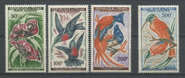 TCHAD 1961 PA N° 2/4 Et 6 ** Neufs MNH Superbes C 35 € Faune Oiseaux Birds Ignicolores Souimangas Guêpiers Animaux - Ciad (1960-...)