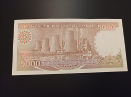 Billete Turquía, 5000 Türk Lirası, Año 1990, UNC - Turchia