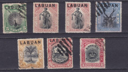 Labuan Ex 47 - 101, 7 Marken Gestempelt #E648 - Andere-Azië