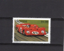 Ferrari 312 P  -  Ferrari Racing Cars - Grenada 1v Neuf/Mint/MNH Timbre - Autos