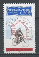 ANDORRE 2003 N° 582 ** Neuf MNH Superbe C 2 € Sport Cyclisme Tour De France Maurice Garin - Nuovi