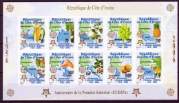 Costa D'Avorio 2005 Europa Cept 1 S/S ND **/MNH VF - Côte D'Ivoire (1960-...)