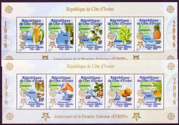 Costa D'Avorio 2005 Europa Cept 2 S/S **/MNH VF - Côte D'Ivoire (1960-...)