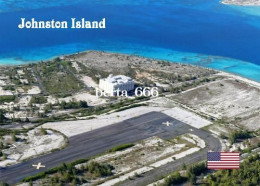 United States Johnston Atoll Johnston Island View Airfield New Postcard - Sonstige & Ohne Zuordnung