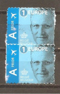 Bélgica - Belgium - Yvert  4550 X2 (usado) (o) (con Papel) - Used Stamps