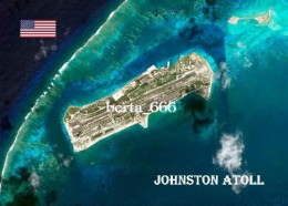 United States Johnston Atoll Satellite View New Postcard - Autres & Non Classés