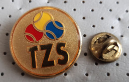 Slovenia Tennis Federation TZS Tennis Ball Pin - Tennis