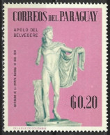 Paraguay 1967. Scott #1053 (MH) Apollo Of Belvedere - Paraguay