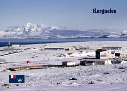 TAAF Kerguelen Islands UNESCO Port Aux Français Station New Postcard - TAAF : Franse Zuidpoolgewesten