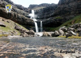 TAAF Kerguelen Islands UNESCO Desolation Islands Waterfall New Postcard - TAAF : Territori Francesi Meridionali