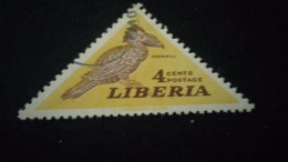 LİBERYA-1900-1910    4   C.      DAMGALI - Liberia