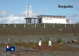 TAAF Kerguelen Islands UNESCO Church Notre-Dame Des Vents New Postcard - TAAF : Territori Francesi Meridionali