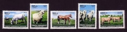 TÜRKEI MI-NR. 1919-1923 POSTFRISCH(MINT) HOFTIERE 1964 RIND ZIEGE PFERD - Cavalli