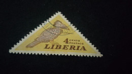 LİBERYA-1900-1910    4   C.      DAMGALI - Liberia