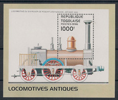 TOGO - 1996 - Bloc Feuillet BF N°YT. 307 - Train - Neuf Luxe ** / MNH / Postfrisch - Togo (1960-...)