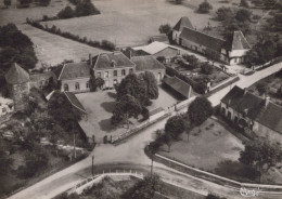 MOUTIERS AU PERCHE LE GROUPE SCOLAIRE VUE AERIENNE - Remalard